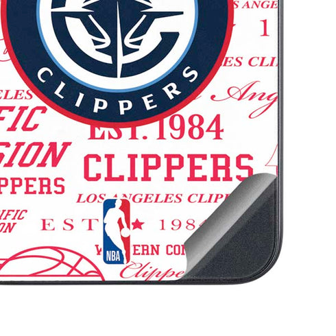 NBA Los Angeles Clippers Blast Logos Galaxy A54 5G Skin